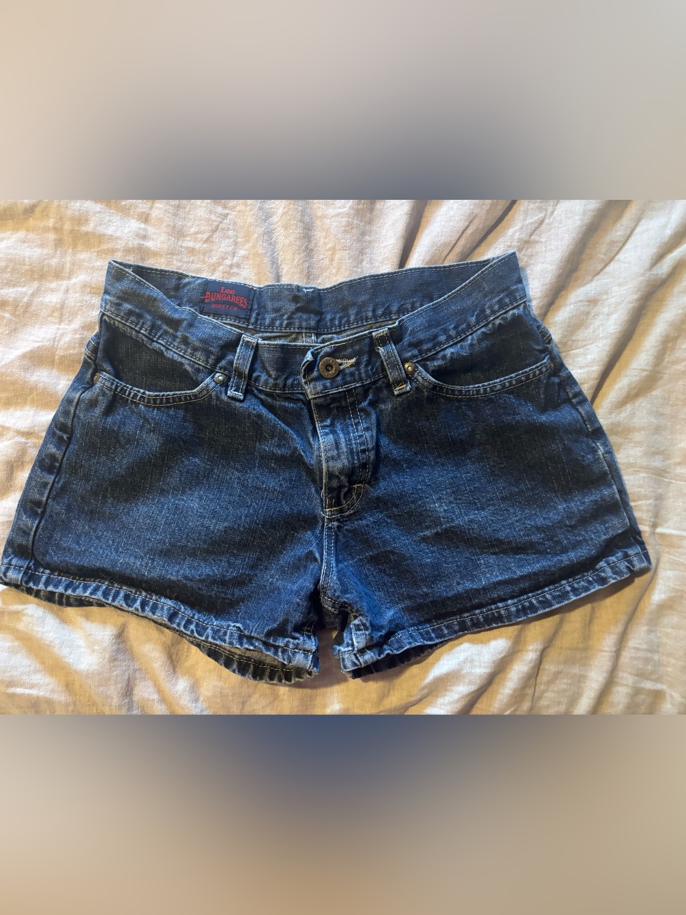 Y2K Lee Dungarees Hipster shorts